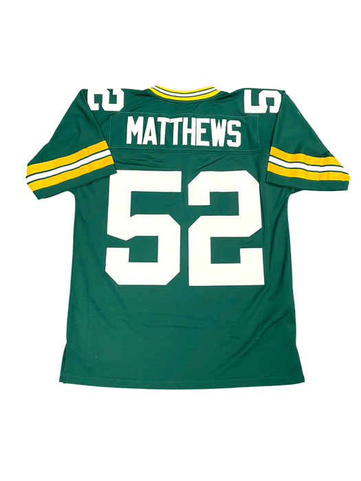Mitchell & Ness Adult Jersey Adult Clay Matthews Green Bay Packers Mitchell & Ness 2010 NFL Green Throwback Jersey - Men's