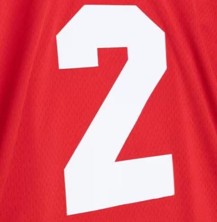 Adult Cris Carter Ohio State Buckeyes Mitchell & Ness 1986 Red Legacy Throwback Jersey - Men's