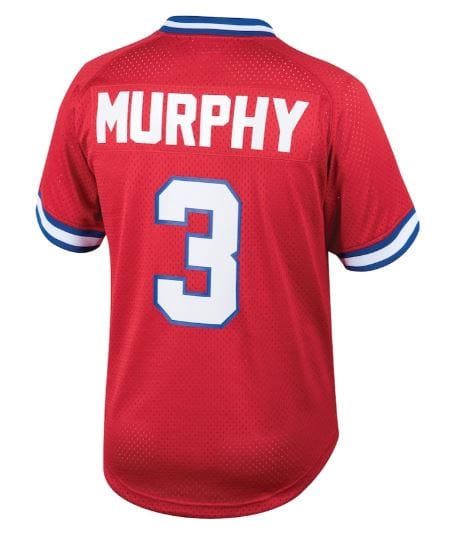 Adult Dale Murphy Atlanta Braves Mitchell & Ness Red Cooperstown Mesh Batting Practice Jersey - Men's