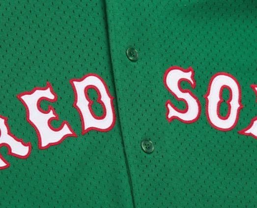 Adult David Ortiz Boston Red Sox Mitchell & Ness Green Cooperstown Mesh Batting Practice Jersey - Men's