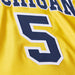 Mitchell & Ness Adult Jersey Adult Jalen Rose Michigan Wolverines Mitchell & Ness Yellow 1991 Throwback Authentic Jersey - Men's