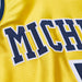 Mitchell & Ness Adult Jersey Adult Jalen Rose Michigan Wolverines Mitchell & Ness Yellow 1991 Throwback Authentic Jersey - Men's