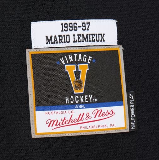 Mitchell & Ness Adult Jersey Adult Mario Lemieux Pittsburgh Penguins Mitchell & Ness 1996 Alternate Black Jersey - Men's