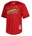 Adult Mark McGwire St. Louis Cardinals Mitchell & Ness Red Cooperstown Mesh Batting Practice Jersey - Men's