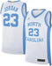 Mitchell & Ness Adult Jersey Adult Michael Jordan White North Carolina Tar Heels Nike Jersey