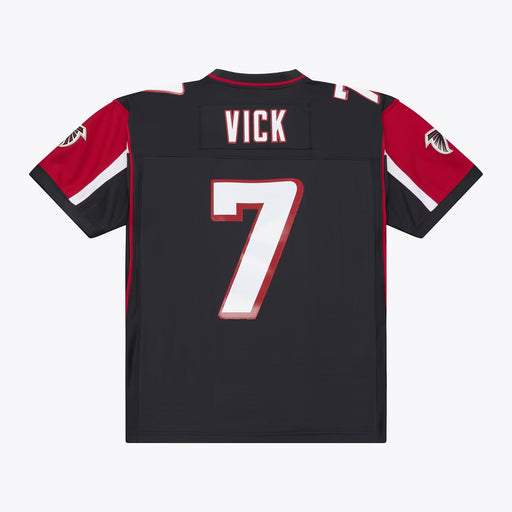 Mitchell & Ness Adult Jersey Adult Michael Vick Atlanta Falcons 2004 Mitchell & Ness Black Throwback Jersey - Men's