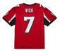 Adult Michael Vick Atlanta Falcons Mitchell & Ness 2003 Red Throwback Jersey - Men's