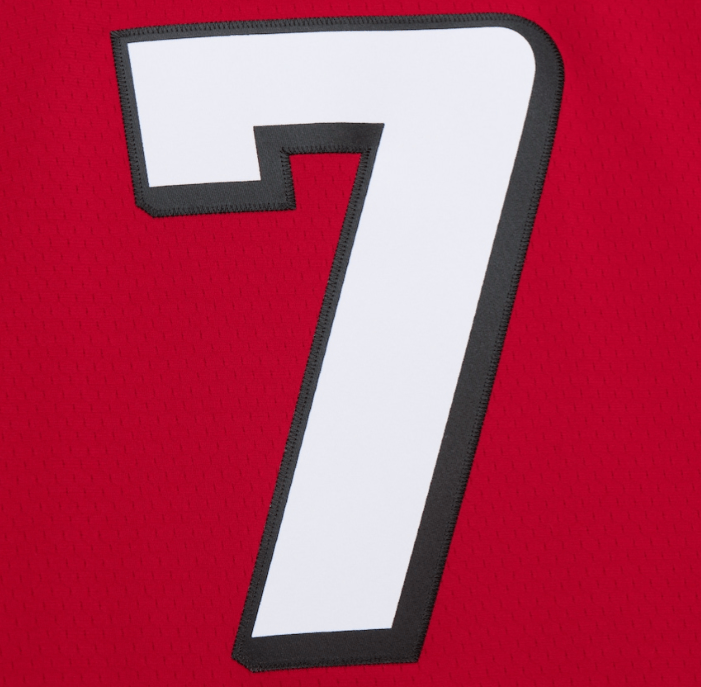 Adult Michael Vick Atlanta Falcons Mitchell & Ness 2003 Red Throwback Jersey - Men's