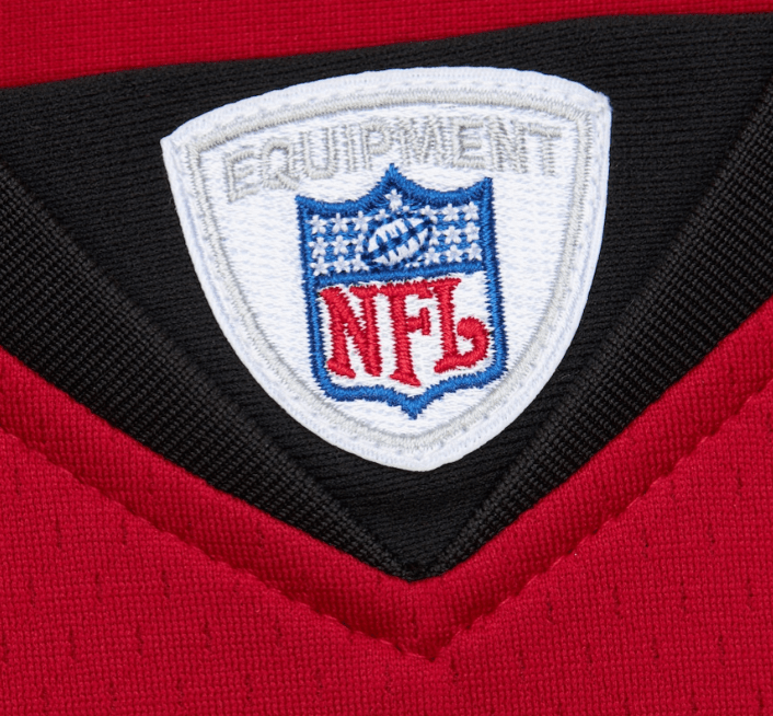 Adult Michael Vick Atlanta Falcons Mitchell & Ness 2003 Red Throwback Jersey - Men's