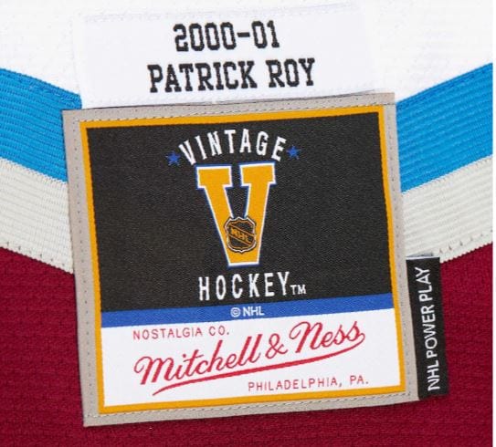 Mitchell & Ness Adult Jersey Adult Patrick Roy Colorado Avalanche Mitchell & Ness 2000-01 White Jersey - Men's