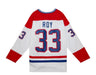 Mitchell & Ness Adult Jersey Adult Patrick Roy Montreal Canadiens Mitchell & Ness 1992 White Power Play Jersey - Men's
