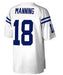 Adult Peyton Manning Indianapolis Colts Mitchell & Ness NFL White Throwback Jersey - Men's