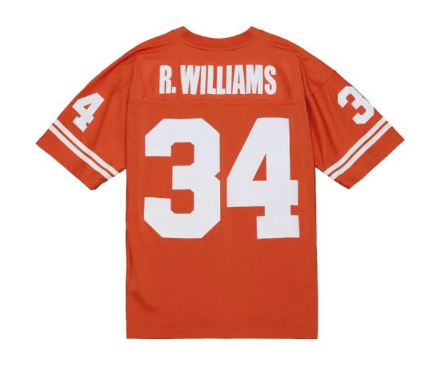 Mitchell & Ness Adult Jersey Adult Ricky Williams Texas Longhorns Mitchell & Ness 1998 Burnt Orange Legacy Throwback Jersey - Men's