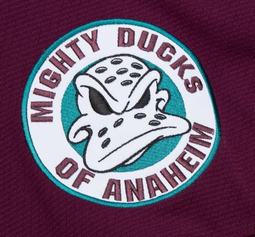 Mitchell & Ness Adult Jersey Adult Teemu Selanne Anaheim Mighty Ducks Mitchell & Ness 1996 Purple Power Play Jersey - Men's