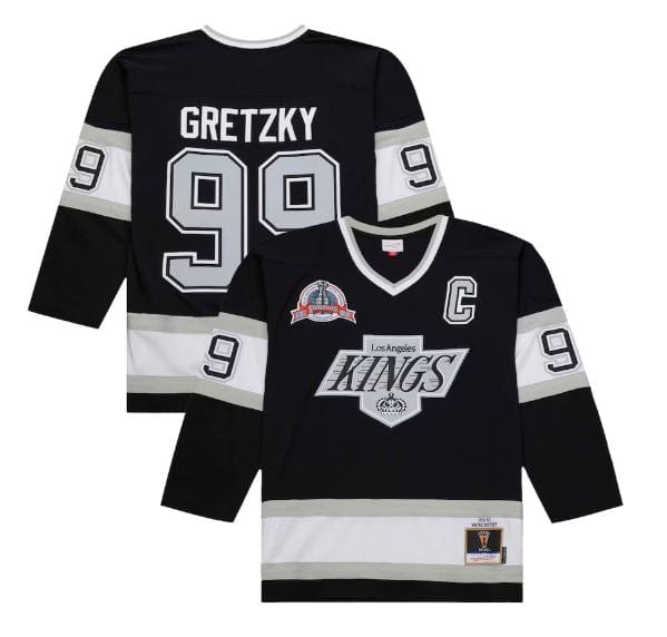 Mitchell & Ness Adult Jersey Adult Wayne Gretzky Los Angeles Kings Mitchell & Ness 1992-93 Black Home Jersey - Men's