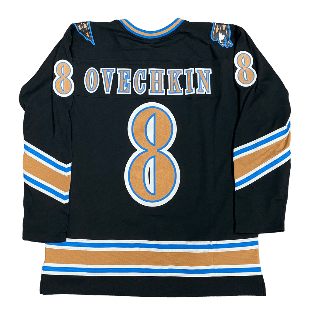 Alex Ovechkin Washington Capitals Mitchell Ness 2005 Black Jersey
