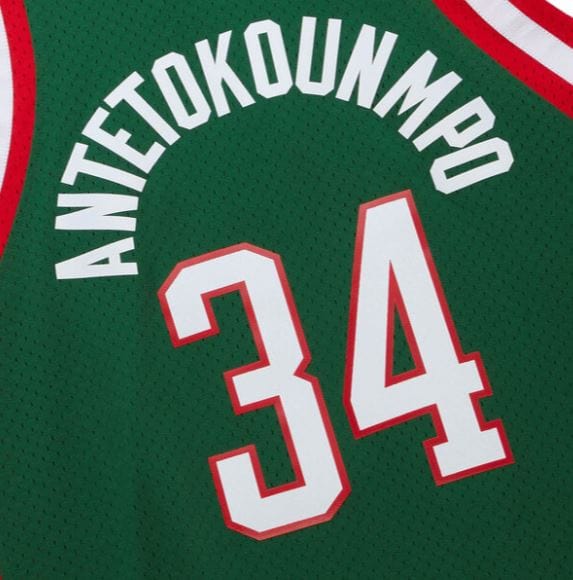 NBA_ Jersey Milwaukees Buck Giannis 34 Antetokounmpo Throwback Ray