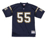 Junior Seau San Diego Chargers Mitchell & Ness NFL Navy Throwback Jersey