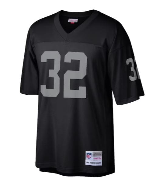 Mitchell & Ness Marcus Allen Las Vegas Raiders Black Legacy Replica Jersey Size: Medium