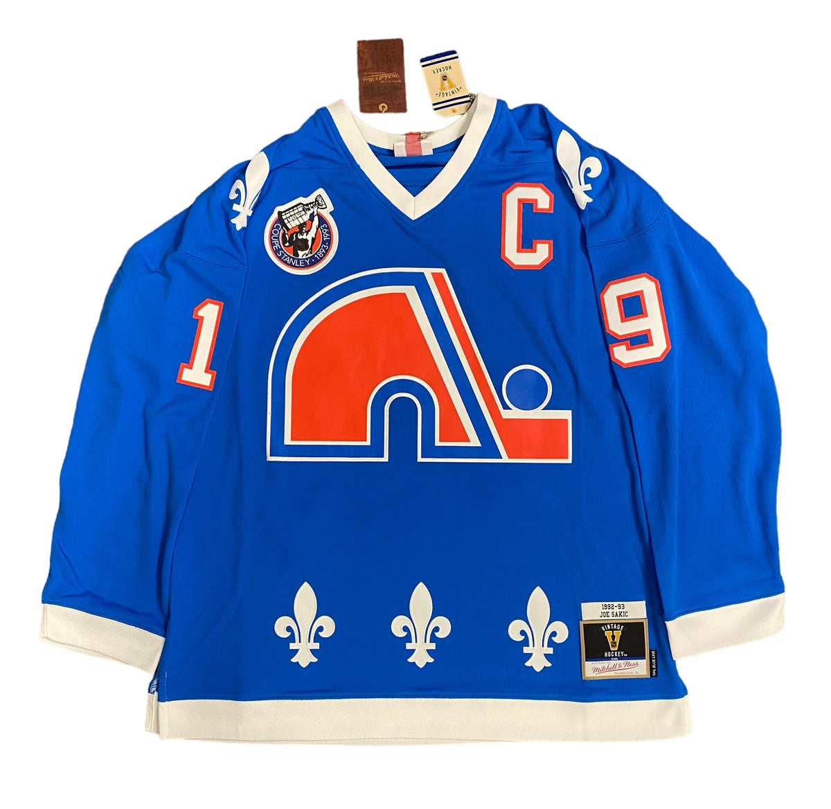 Joe sakic 2025 nordiques jersey