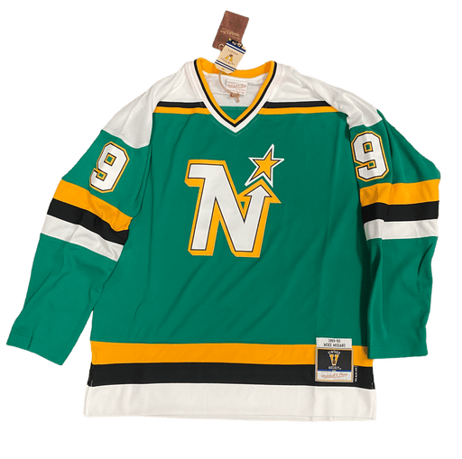 Mike Modano: No. 9, Adult T-Shirt / 3XL - NHL - Sports Fan Gear | breakingt