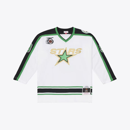 Mitchell & Ness Adult Jersey Mike Modano Dallas Stars 1991-1992 Dark Green & White Power Play Jersey - Men's