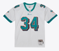 Mitchell & Ness Adult Jersey Ricky Williams Miami Dolphins Mitchell & Ness NFL 2002  White Throwback Jersey - Men's