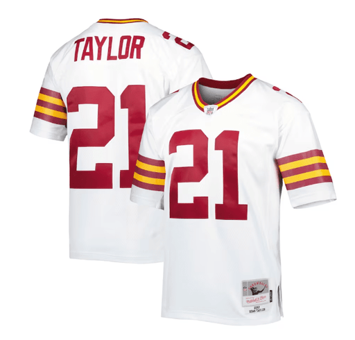 Mitchell & Ness Adult Jersey Sean Taylor Washington Football Team White Alternate Mitchell & Ness Throwback Jersey - Men's