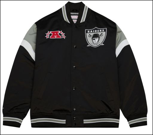 Pro Standard Las Vegas Raiders Triple Black Varsity Jacket (Black) M