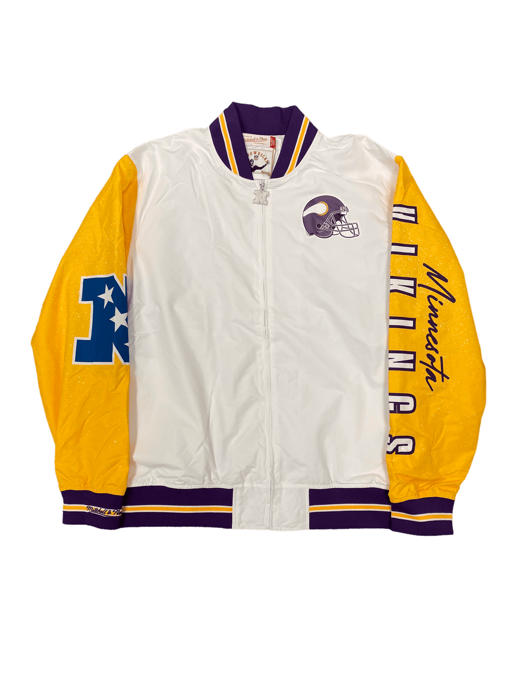 Authentic Mitchell and Ness Vintage Minnesota Timberwolves jacket