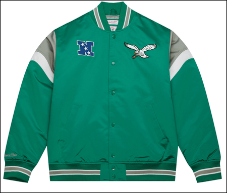 Philadelphia Eagles Lightweight Satin Jacket