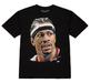 Mitchell & Ness Shirts Adult Allen Iverson Philadelphia 76ers Mitchell & Ness Black Real NBA Big Face T-Shirt - Men's