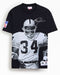 Mitchell & Ness Shirts Adult Bo Jackson Los Angeles Raiders Mitchell & Ness Black NFL Ultimate T-Shirt - Men's