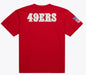 Mitchell & Ness Shirts Adult Jerry Rice San Francisco 49ers Mitchell & Ness Red NFL Ultimate T-Shirt - Men's