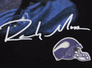 Mitchell & Ness Shirts Adult Randy Moss Minnesota Vikings Mitchell & Ness Black Real NFL Big Face T-Shirt - Men's