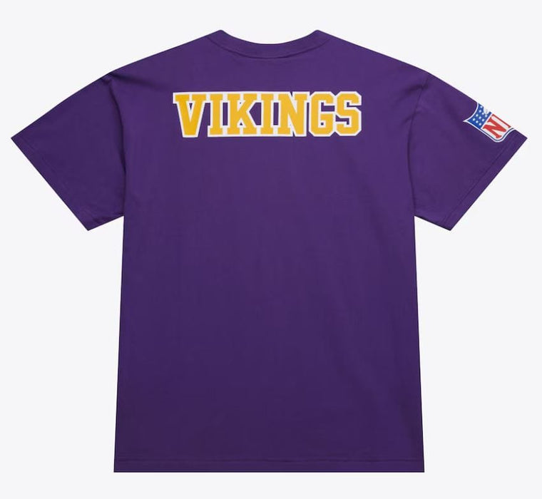 Mitchell & Ness Shirts Adult Randy Moss Minnesota Vikings Mitchell & Ness Purple NFL Ultimate T-Shirt - Men's