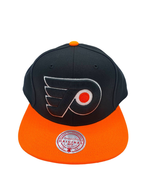 Philadelphia Flyers Mitchell & Ness Black 2 Tone Snapback Hat