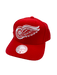 Mitchell & Ness Snapback Hat OSFM / Red Adult Detroit Red Wings Mitchell & Ness Red Team Ground 2.0 Snapback Hat - Men's