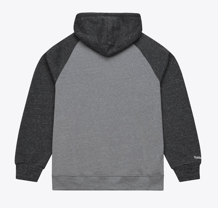 Mitchell & Ness Sweatshirts Adult Chicago Blackhawks Mitchell & Ness Gray Winning Streak Fleece Hooded Sweatshirt - Men's