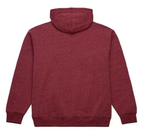 Mitchell & Ness Sweatshirts Adult Colorado Avalanche Mitchell & Ness Maroon Snow Washed Hooded Sweatshirt - Men's