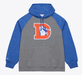 Mitchell & Ness Sweatshirts Adult Denver Broncos Mitchell & Ness Gray Winning Streak Fleece Hooded Sweatshirt - Men's