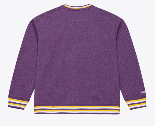 Mitchell & Ness Sweatshirts Adult Minnesota Vikings Mitchell & Ness Purple Winning Streak Fleece Crewneck Sweatshirt - Men's