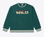 Mitchell & Ness Sweatshirts Adult Minnesota Wild Mitchell & Ness Green Winning Streak Fleece Crewneck Sweatshirt - Men's