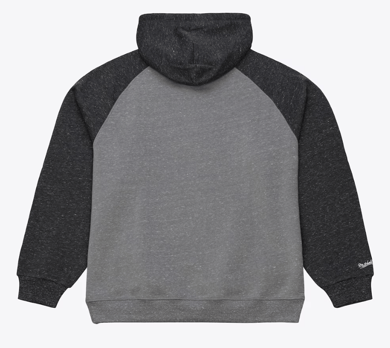 Mitchell & Ness Sweatshirts Adult Philadelphia Eagles Mitchell & Ness Gray Winning Streak Fleece Hooded Sweatshirt - Men's