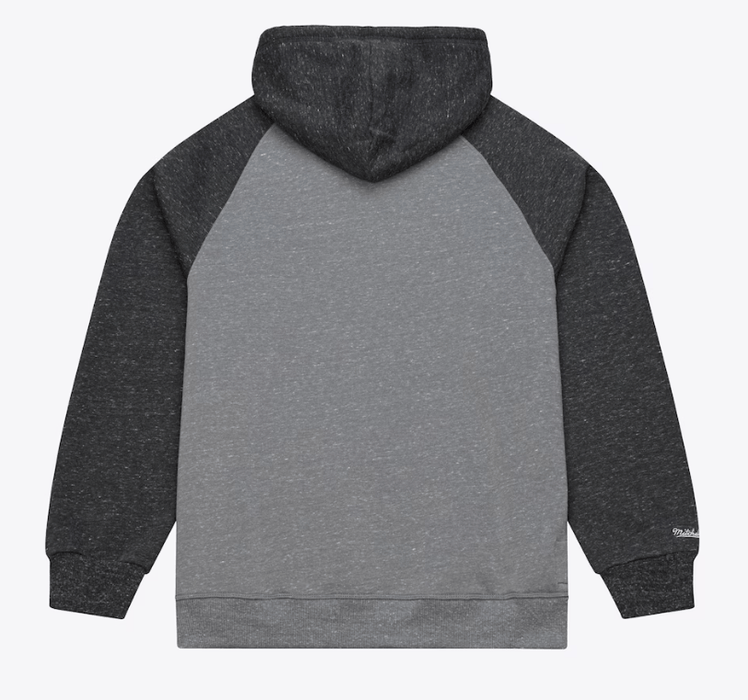 Mitchell & Ness Sweatshirts Adult Pittsburgh Steelers Mitchell & Ness Gray Winning Streak Fleece Hooded Sweatshirt - Men's