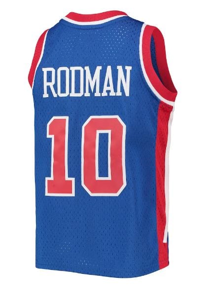 Dennis Rodman Detroit Pistons Throwback Basketball Jersey – Best