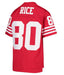 Youth Jerry Rice San Francisco 49ers Mitchell & Ness Red Throwback Jersey - Unisex