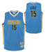 Mitchell & Ness Youth Jersey Youth Nikola Jokic Denver Nuggets Mitchell & Ness NBA Light Blue Throwback Jersey - Unisex