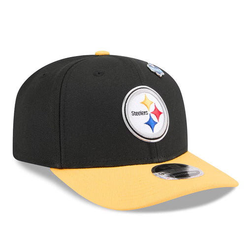 New Era Adjustable Hat Adjustable / Black Adult Pittsburgh Steelers New Era Team Color 2026 NFL Draft 9SEVENTY Stretch Snap Adjustable Hat - Men's