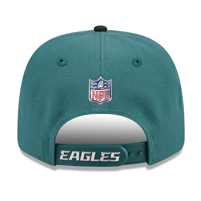New Era Adjustable Hat Adjustable / Eagles Adult Philadelphia Eagles New Era Team Color 2026 NFL Draft 9SEVENTY Stretch Snap Adjustable Hat - Men's